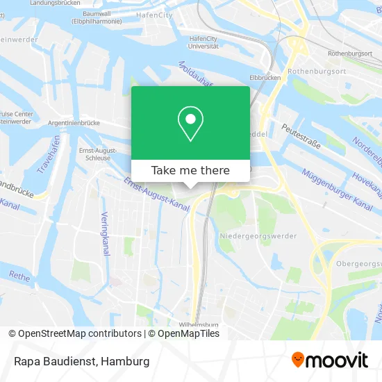 Карта Rapa Baudienst