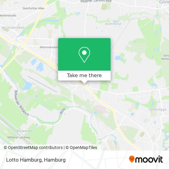 Lotto Hamburg map