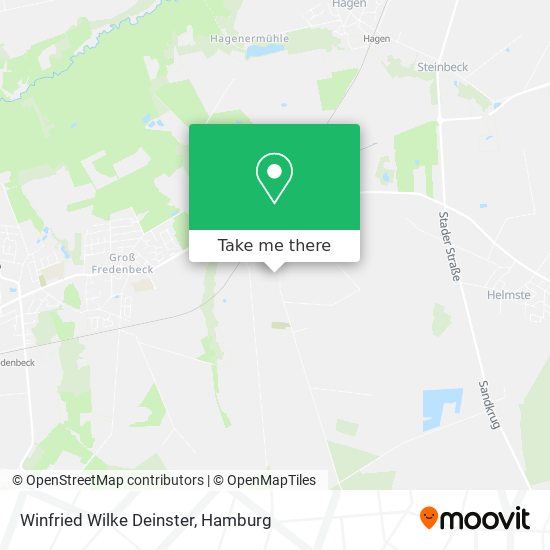 Winfried Wilke Deinster map
