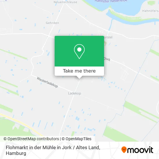 Карта Flohmarkt in der Mühle in Jork / Altes Land