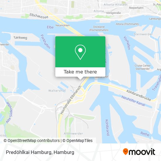 Predöhlkai Hamburg map