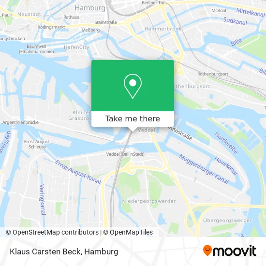 Карта Klaus Carsten Beck