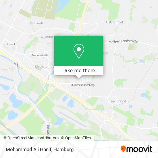 Mohammad Ali Hanif map