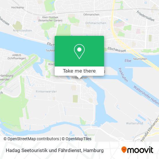 Hadag Seetouristik und Fährdienst map