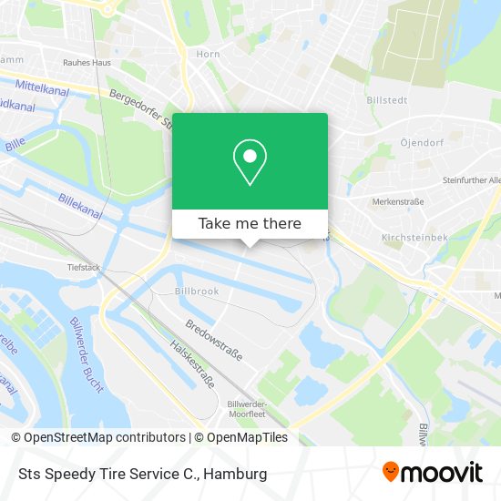 Sts Speedy Tire Service C. map