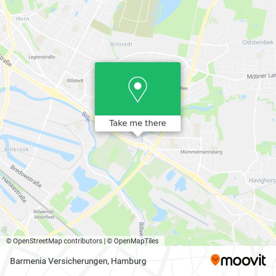 Barmenia Versicherungen map