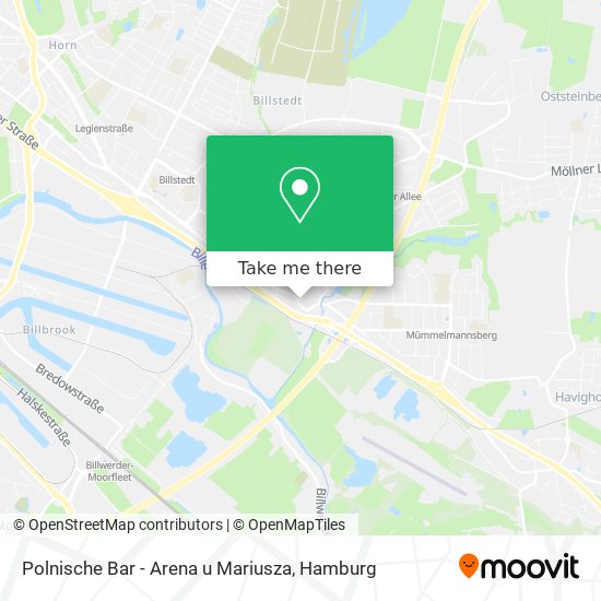 Polnische Bar - Arena u Mariusza map