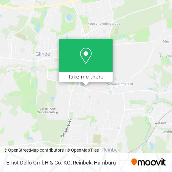 Карта Ernst Dello GmbH & Co. KG, Reinbek