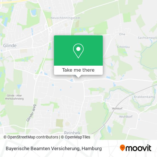 Bayerische Beamten Versicherung map