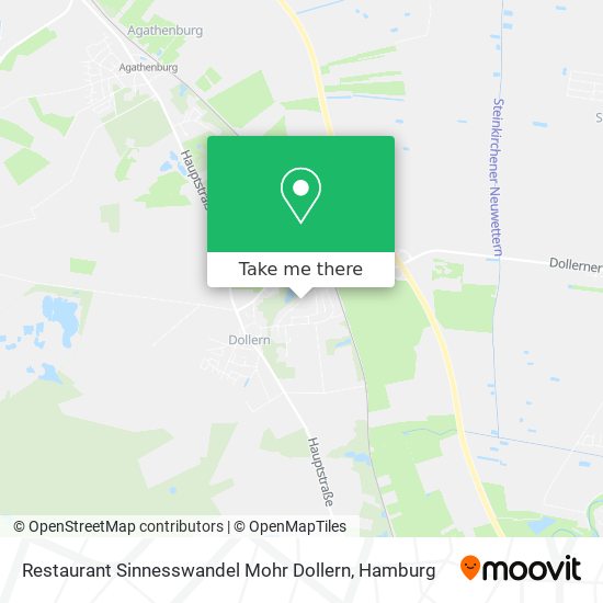 Restaurant Sinnesswandel Mohr Dollern map