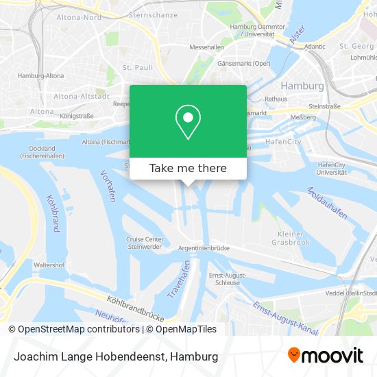 Joachim Lange Hobendeenst map