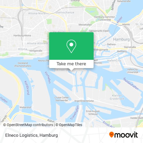 Elneco Logistics map