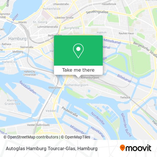 Autoglas Hamburg Tourcar-Glas map