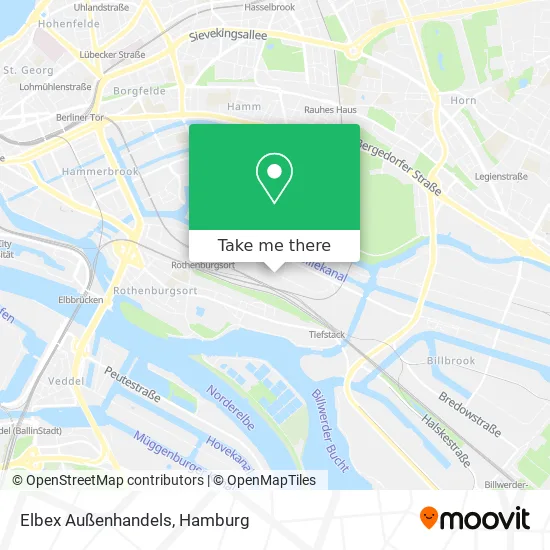 Карта Elbex Außenhandels