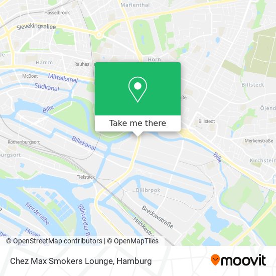 Chez Max Smokers Lounge map