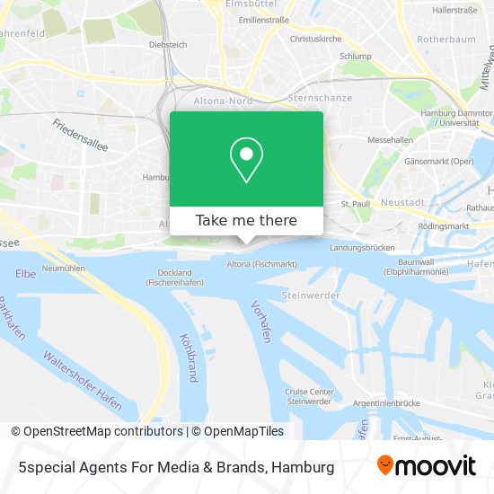 5special Agents For Media & Brands map