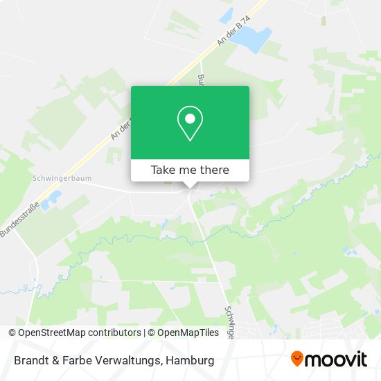 Brandt & Farbe Verwaltungs map