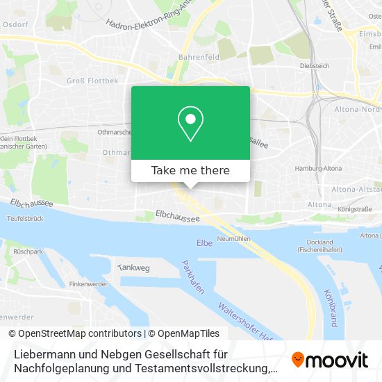 Liebermann und Nebgen Gesellschaft für Nachfolgeplanung und Testamentsvollstreckung map