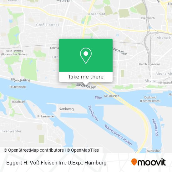 Карта Eggert H. Voß Fleisch Im.-U.Exp.