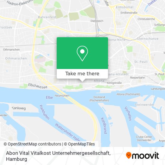 Abon Vital Vitalkost Unternehmergesellschaft map