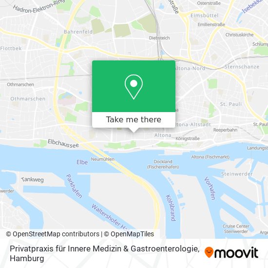 Privatpraxis für Innere Medizin & Gastroenterologie map