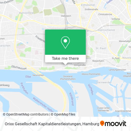 Orixx Gesellschaft Kapitaldienstleistungen map