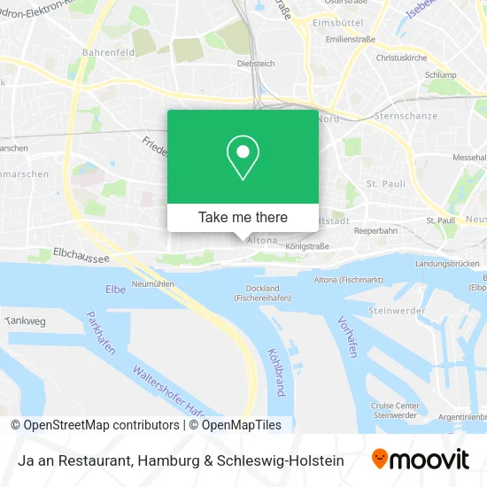Карта Ja an Restaurant