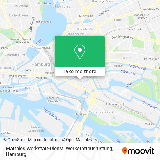 Карта Matthies Werkstatt-Dienst, Werkstattausrüstung