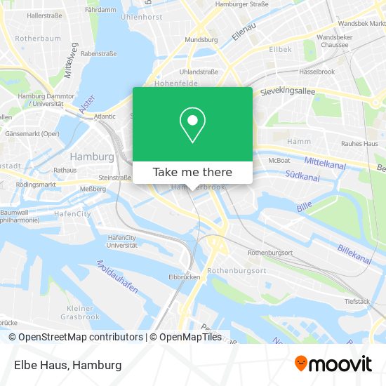 Elbe Haus map