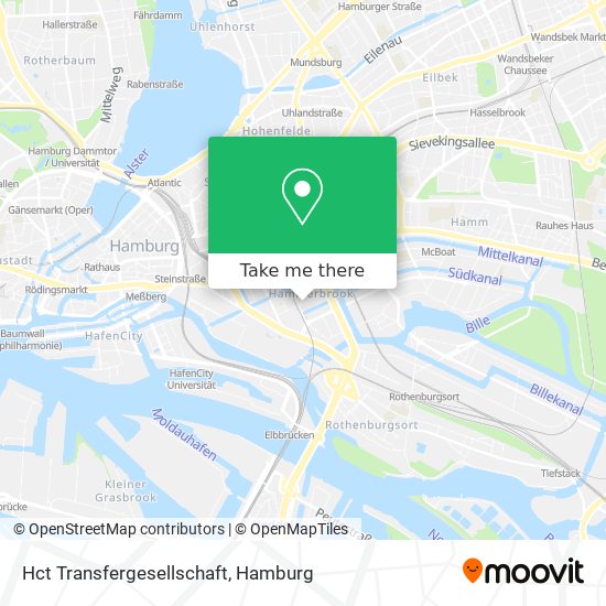Hct Transfergesellschaft map