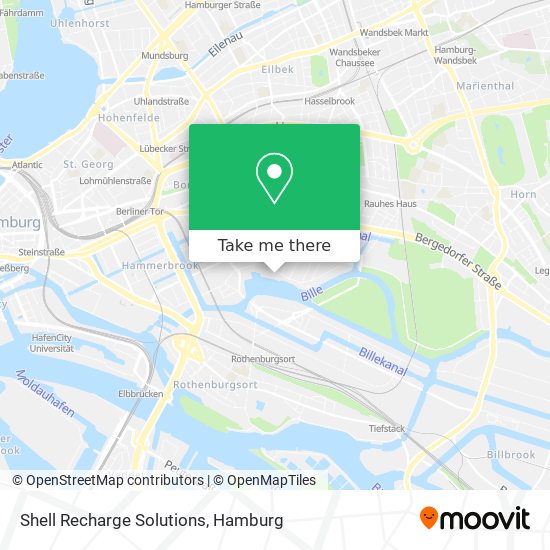 Shell Recharge Solutions map