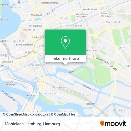 Карта Mobiclean Hamburg