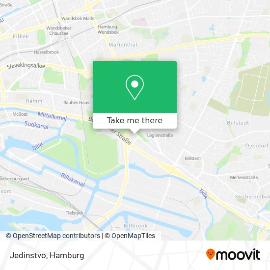 Карта Jedinstvo