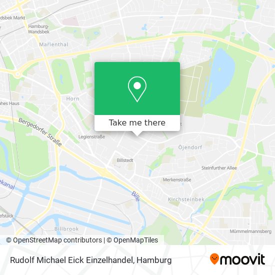 Карта Rudolf Michael Eick Einzelhandel