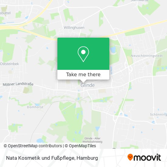 Nata Kosmetik und Fußpflege map