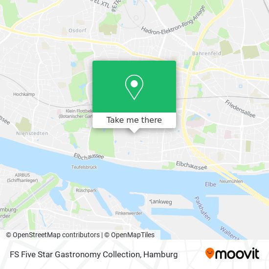 FS Five Star Gastronomy Collection map