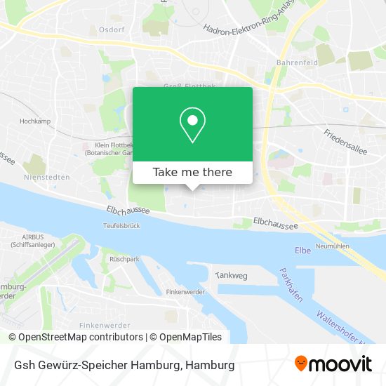 Карта Gsh Gewürz-Speicher Hamburg