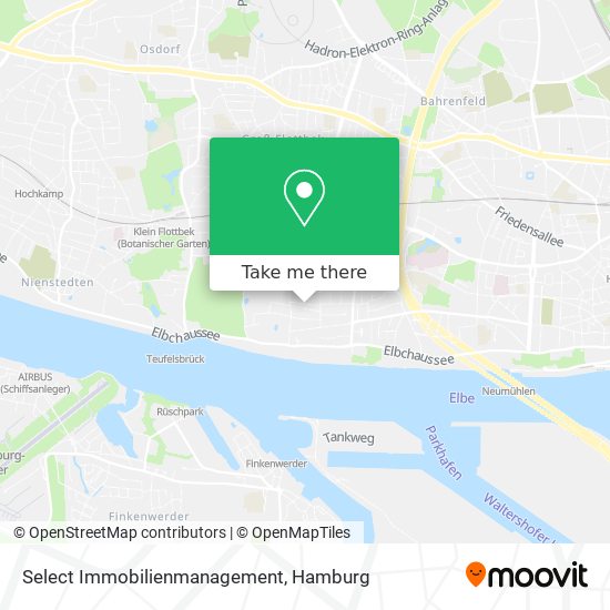 Select Immobilienmanagement map