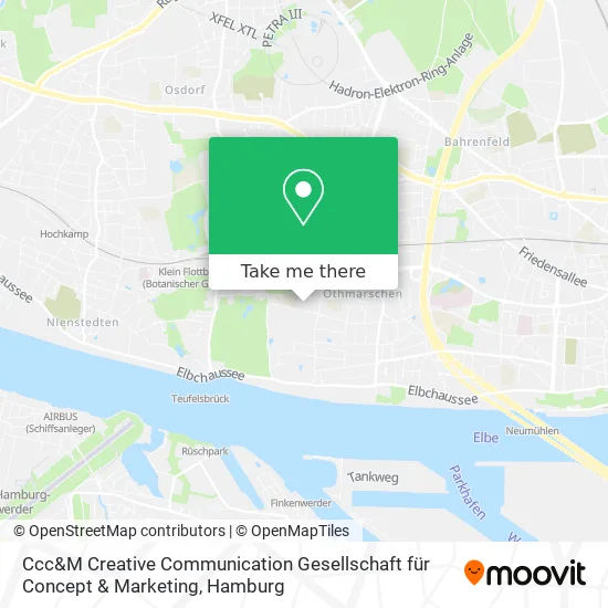 Карта Ccc&M Creative Communication Gesellschaft für Concept & Marketing
