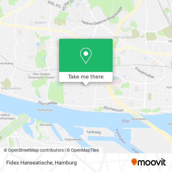 Fides Hanseatische map