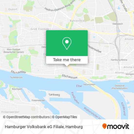 Hamburger Volksbank eG Filiale map