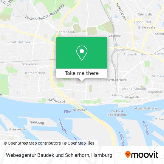 Карта Webeagentur Baudek und Schierhorn