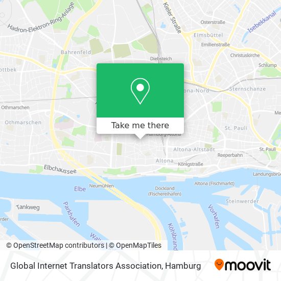 Global Internet Translators Association map