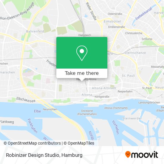 Robinizer Design Studio map