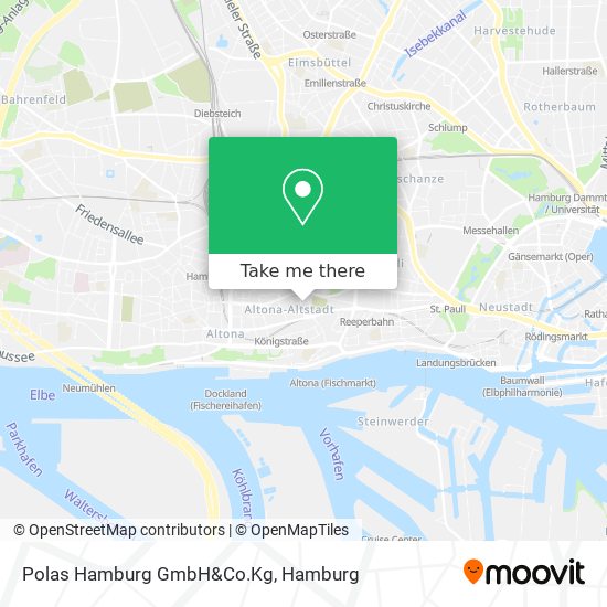 Polas Hamburg GmbH&Co.Kg map