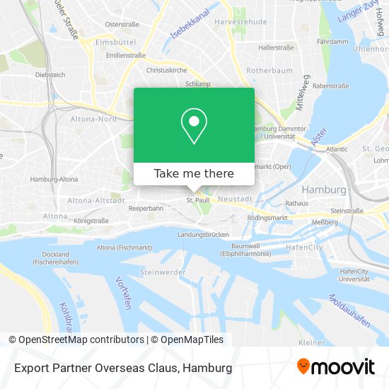 Export Partner Overseas Claus map
