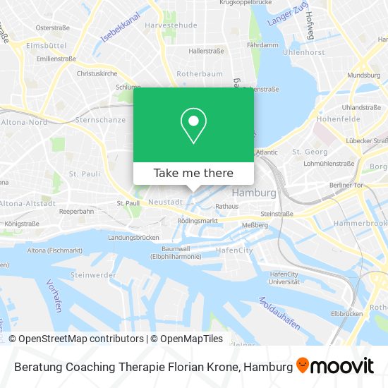 Beratung Coaching Therapie Florian Krone map