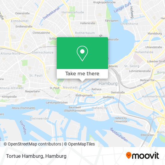Tortue Hamburg map