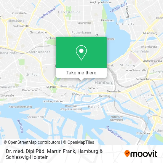 Карта Dr. med. Dipl.Päd. Martin Frank