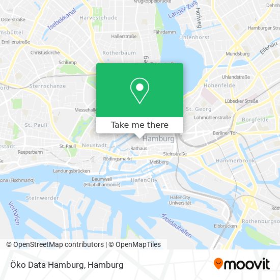 Öko Data Hamburg map